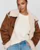 By Anthropologie Faux Suede Jacket - 6
