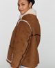 By Anthropologie Faux Suede Jacket - 8