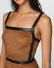 By Anthropologie Faux Suede Mini Dress - 3