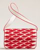 By Anthropologie Fiona Shoulder Bag: Metallic Heart Edition - 1