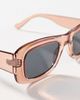 By Anthropologie Flat-Top Curved Rectangle Sunglasses - 3