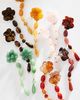 By Anthropologie Floral Stone Drop Earrings - 2
