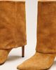 By Anthropologie Foldover Suede Ankle Boots - 3