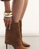 By Anthropologie Foldover Suede Ankle Boots - 4