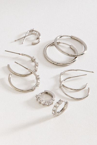 By Anthropologie Foundation Hoops, Set of 5
