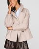 By Anthropologie Funnel-Neck Coat Jacket - 1