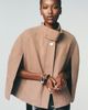 By Anthropologie Funnel Neck Cape - 1