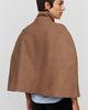 By Anthropologie Funnel Neck Cape - 4
