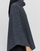 By Anthropologie Funnel Neck Ribbed Poncho - 3