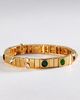 By Anthropologie Gemstone Chicklet Bracelet - 1