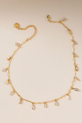 By Anthropologie Gemstone Choker Necklace