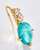 By Anthropologie Gemstone Huggie Earrings - 2