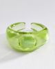 By Anthropologie Gemstone Resin Cocktail Ring - 2