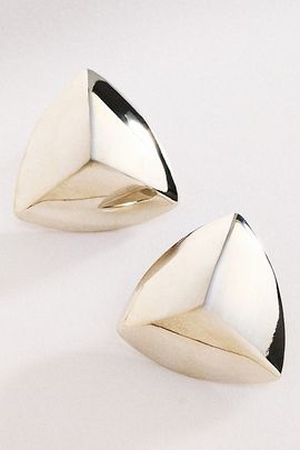 By Anthropologie Geometric Triangle Earrings