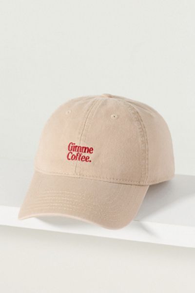 By Anthropologie Gimme Coffee Baseball Cap