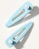 By Anthropologie Gingham Hair Styling Clips, Set of 2 - 1
