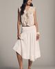 By Anthropologie Gingham Midi Circle Skirt - 1