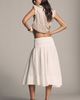 By Anthropologie Gingham Midi Circle Skirt - 3