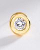 By Anthropologie Going Out Bezel Post Earrings - 2