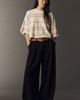 By Anthropologie Goldie Crew-Neck Linen Sweater - 4