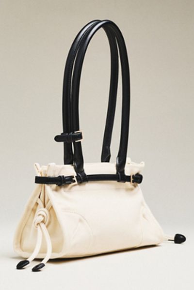 By Anthropologie Greer Structured Canvas Shoulder Bag