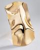 By Anthropologie Hammered Metal Rectangular Earrings - 2