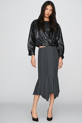 By Anthropologie Hanky-Hem Sweater Skirt