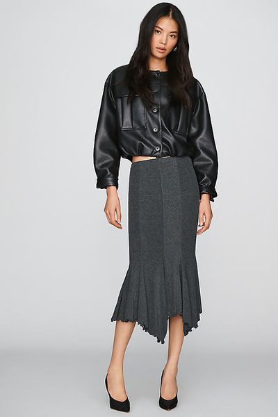 By Anthropologie Hanky-Hem Sweater Skirt