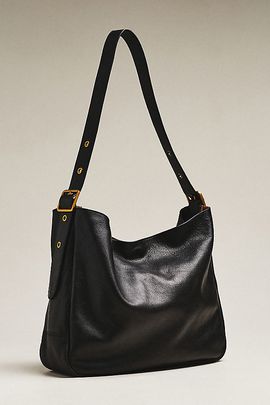 By Anthropologie Hatton Leather Large Shoulder Bag