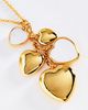By Anthropologie Heart Cluster Pendant Necklace - 2