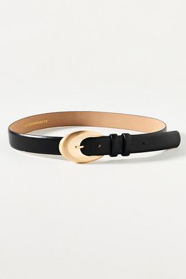 By Anthropologie Hensler Oval Buckle Belt