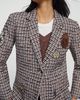 By Anthropologie Heritage Patchwork Blazer Jacket - 3