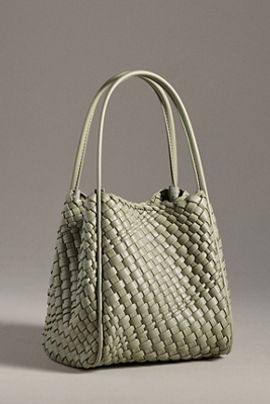 By Anthropologie Hollace Tote: Woven Mini Edition