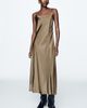 By Anthropologie Ingrid 100% Silk Midi Slip Dress - 2