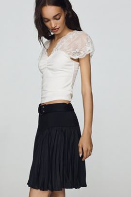 By Anthropologie Jodhpur Mini Skirt
