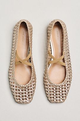 By Anthropologie Kierstan Woven Ballet Flats