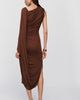 By Anthropologie Knit Draped Midi Dress - 3