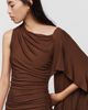 By Anthropologie Knit Draped Midi Dress - 4
