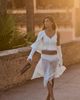 By Anthropologie Lace-Trim Cardigan - 2