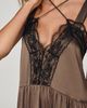 By Anthropologie Lace-Trim Mini Slip Dress - 2