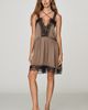 By Anthropologie Lace-Trim Mini Slip Dress - 4