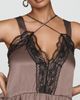 By Anthropologie Lace-Trim Mini Slip Dress - 6