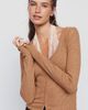 By Anthropologie Lace Halter Knit Twofer Top - 1