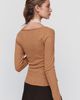 By Anthropologie Lace Halter Knit Twofer Top - 2