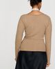 By Anthropologie Lace Halter Knit Twofer Top - 8