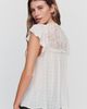 By Anthropologie Lace Inset Blouse - 3