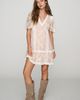 By Anthropologie Lace Mini Swing Dress - 1