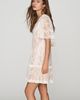 By Anthropologie Lace Mini Swing Dress - 4