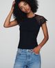 By Anthropologie Lace Open-Back Sweater - 1
