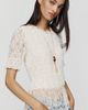 By Anthropologie Lace Peplum Top - 1